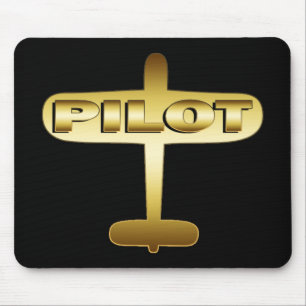PILOT- GULD- FLYGPLAN MUSMATTA