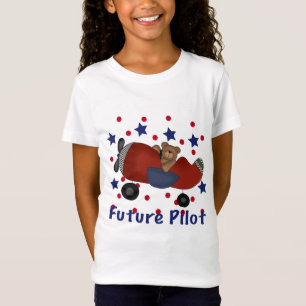 Pilot- gullig framtid tee shirt