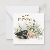 Pilot Happy retirement