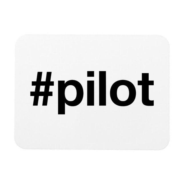 PILOT Hashtag Magnet (Horisontell)