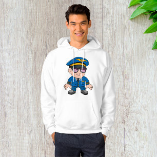 Pilot i solglasögon hoodie