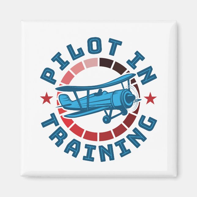 Pilot i utbildning magnet (Framsidan)