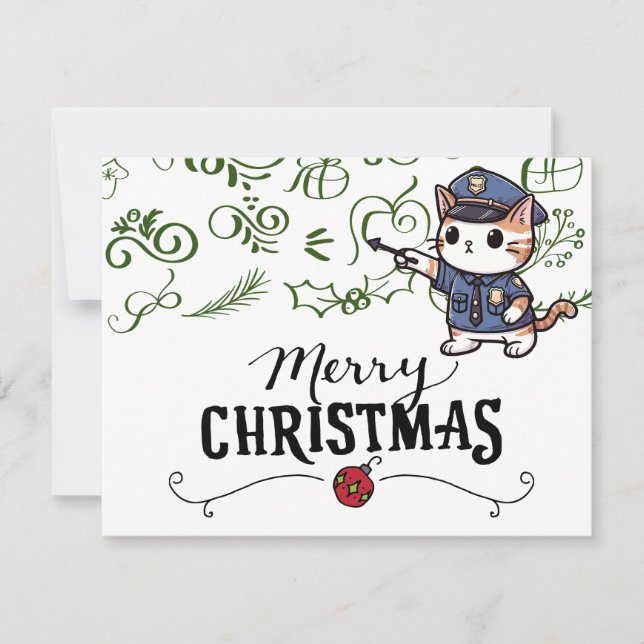 Pilot Jultema Julkort (Framsida)