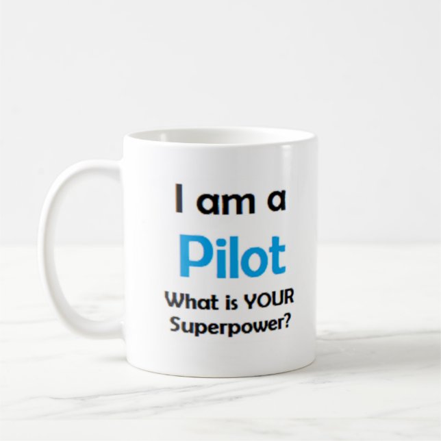 pilot kaffemugg (Vänster)