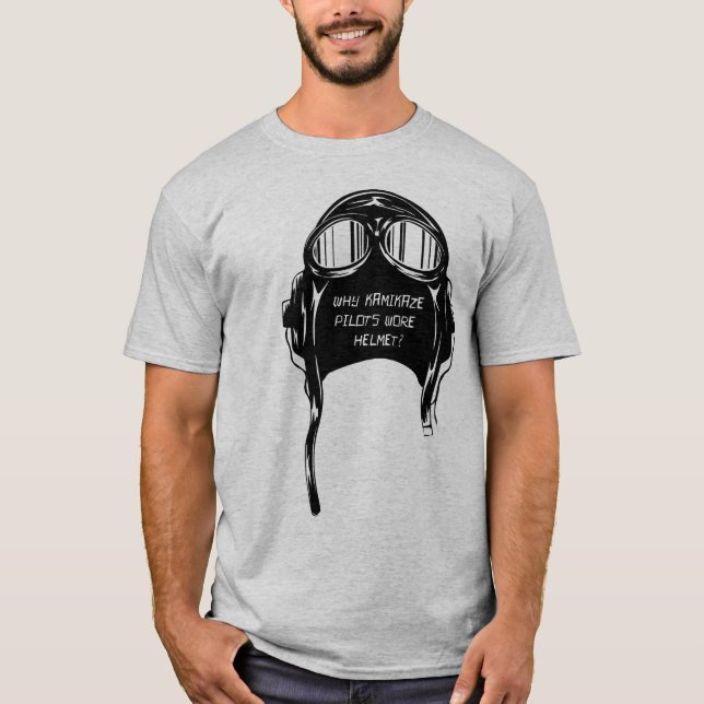 Pilot- Kamikaze Tee Shirt (Framsida)