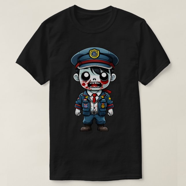 Pilot Koreanska Zombie T Shirt (Design framsida)