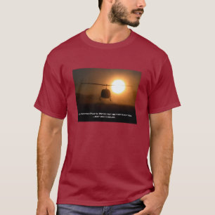 Pilot- kylarehelikopter tee shirt