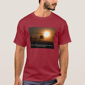 Pilot- kylarehelikopter tee shirt