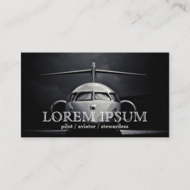 Pilot- luft för himmel för visitkort