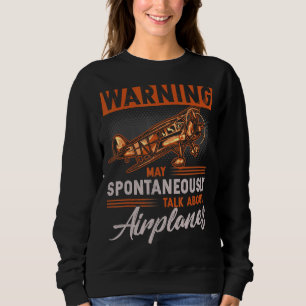 Pilot luftfart i Jet Fighter-flygplanet Flygplan T Shirt