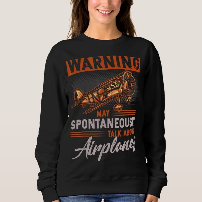 Pilot luftfart i Jet Fighter-flygplanet Flygplan T Shirt (Framsida)