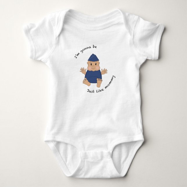 Pilot mamma t-shirt (Framsida)