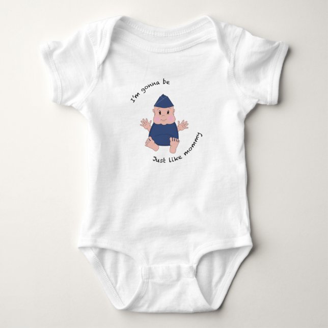 Pilot mamma tee (Framsida)