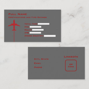 Pilot Micro Resume Visitkort