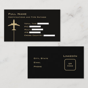 Pilot Micro Resume Visitkort