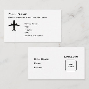 Pilot Micro Resume Visitkort