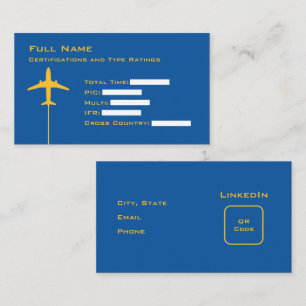 Pilot Micro Resume Visitkort