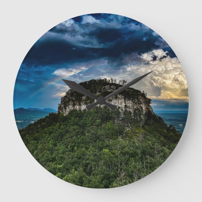 Pilot Mountain NC State Park | efter regnbåge Stor Klocka (Framsida)