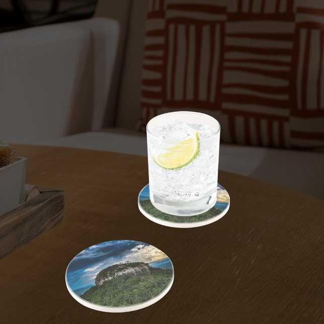 Pilot Mountain NC State Park | efter regnbåge Underlägg (Skapare uppladdad)