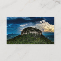 Pilot Mountain NC State Park | efter regnbåge
