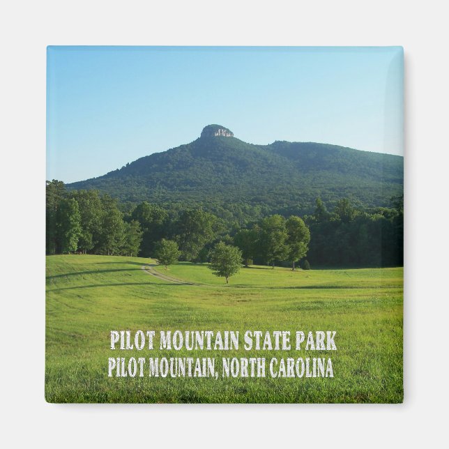 PILOT MOUNTAIN STATE PARK-MAGNET MAGNET (Framsidan)