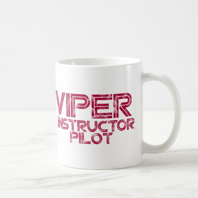Pilot- mugg för huggorminstruktör (Höger)