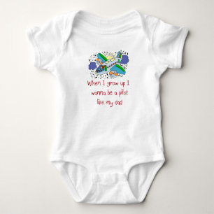 Pilot- något liknande min pappabebist-skjorta tee shirt