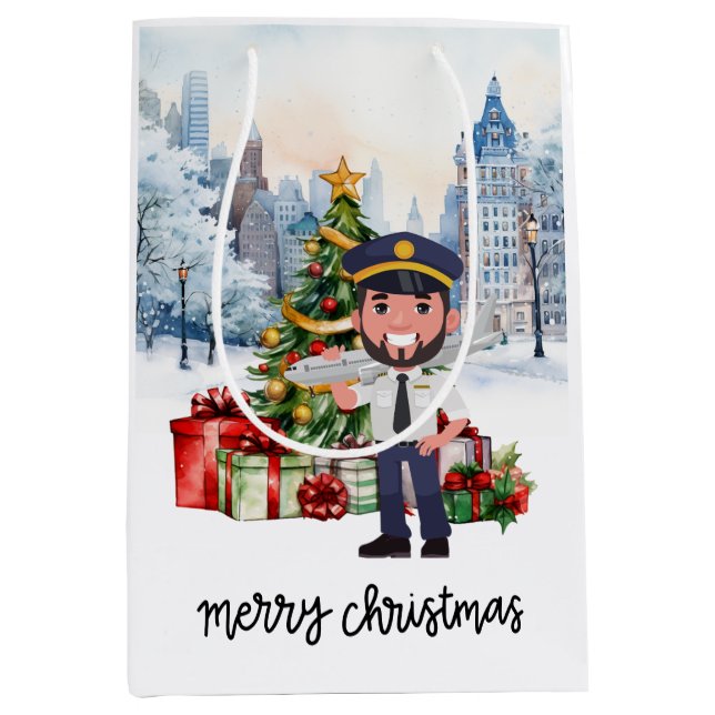 Pilot New York-Helgdag, julhälsning (Framsidan)