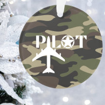 Pilot- och militärflygplan, kamouflage, minimalist