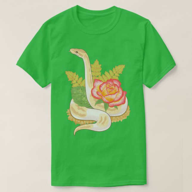 Pilot över Boll Python T Shirt (Design framsida)