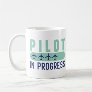 Pilot Pågående - Funny pilot Student Studenten Kaffemugg
