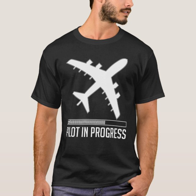 Pilot Pågående T-shirt (Framsida)