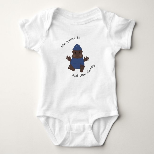 Pilot pappa tee shirt (Framsida)