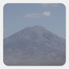 Pilot Peak Stickers Fyrkantigt Klistermärke