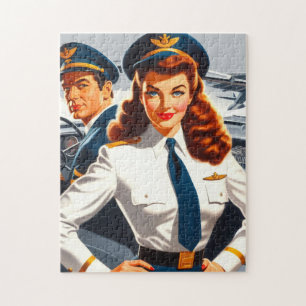 Pilot Pin-up Pussel