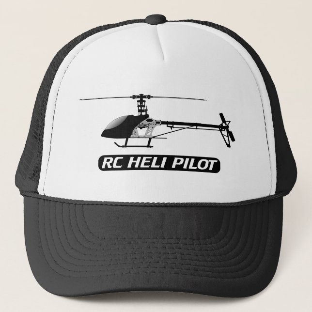 Pilot- RC-helikopter Truckerkeps (Framsida)