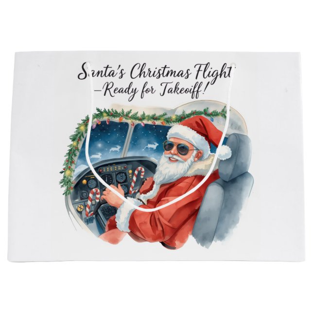 Pilot Santa is Flying for Christmas in the Sky  (Framsidan)