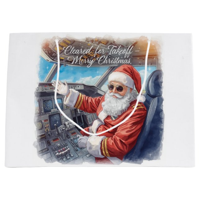 Pilot Santa is Flying for Christmas in the Sky  (Framsidan)