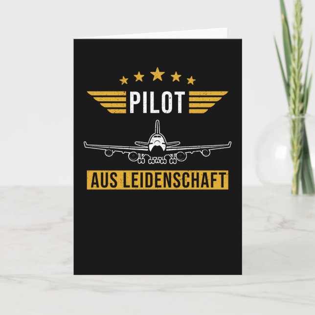 Pilot Sayed Gift Pilots Kort (Framsida)
