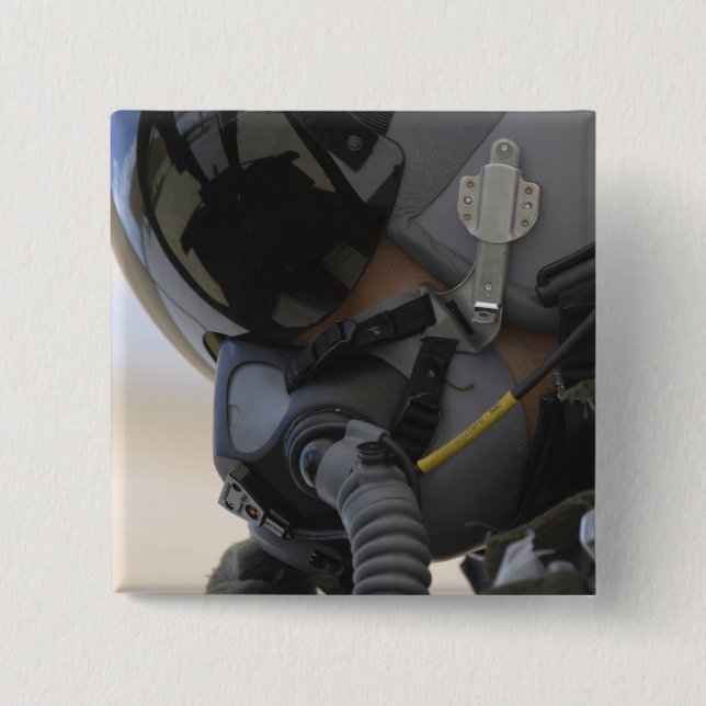 Pilot sitter i A-10 Thunderbolt II Knapp (Framsida)