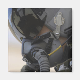 Pilot- sitter i hans A-10 Thunderbolt II Magnet