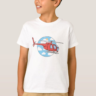 Pilot- skjorta för helikopter t shirt