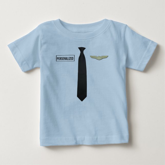 Pilot- skjorta för personlig, bekläda för t-shirt (Framsida)