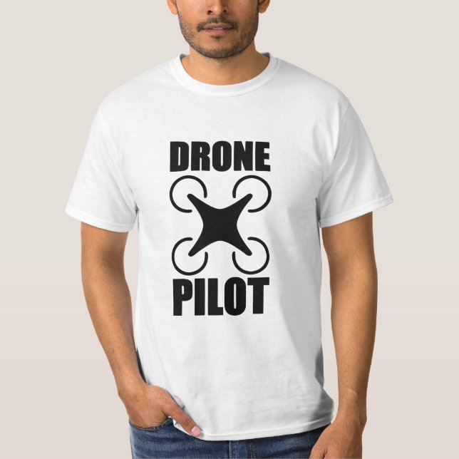 Pilot- skjorta för surr t shirt (Framsida)