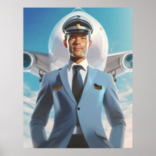 Pilot Skriv ut Poster