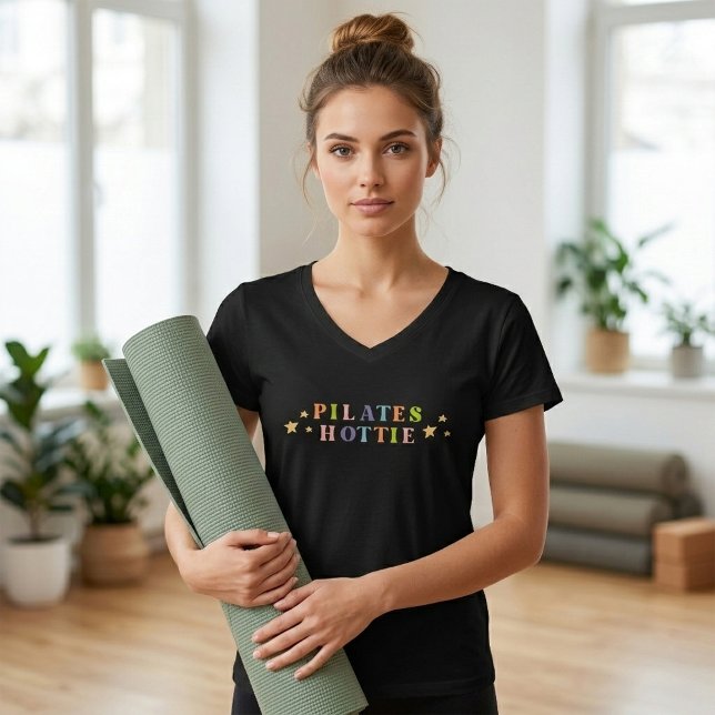 Pilot Snygging Workout T-Shirt (Pilates Tshirt)