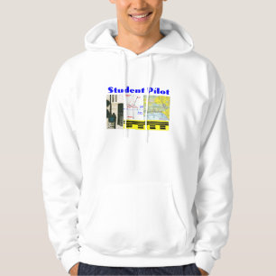 Pilot- student sweatshirt med luva