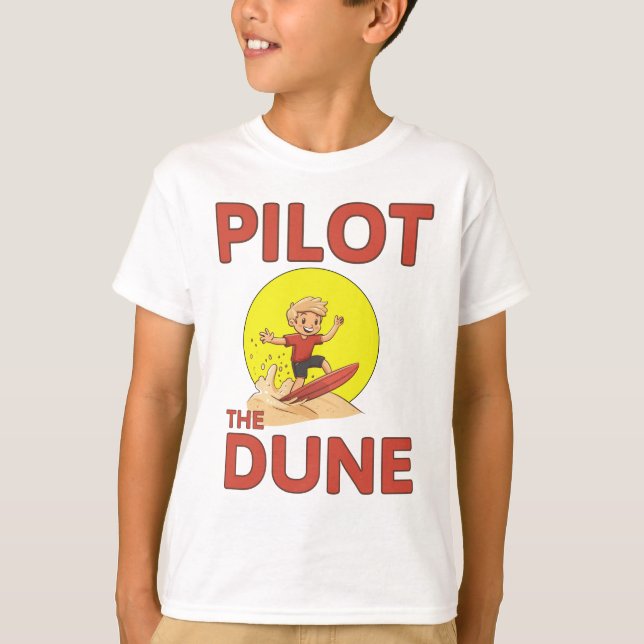 Pilot the Dune T Shirt (Framsida)