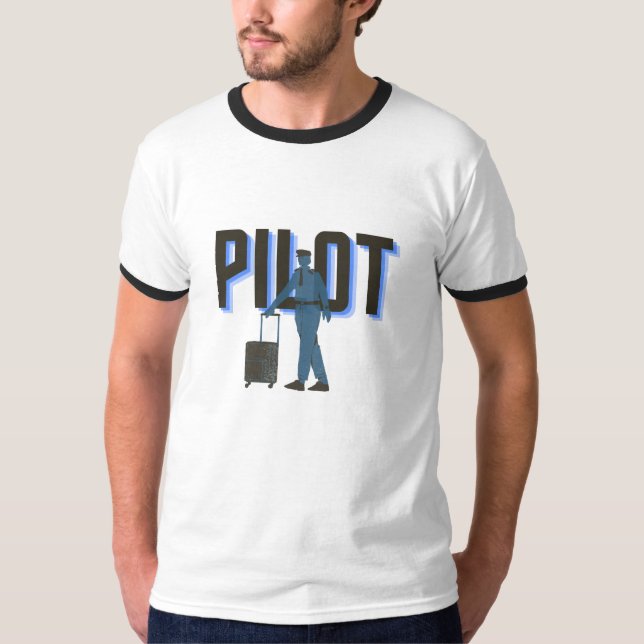 Pilot Travel T-Shirt (Framsida)