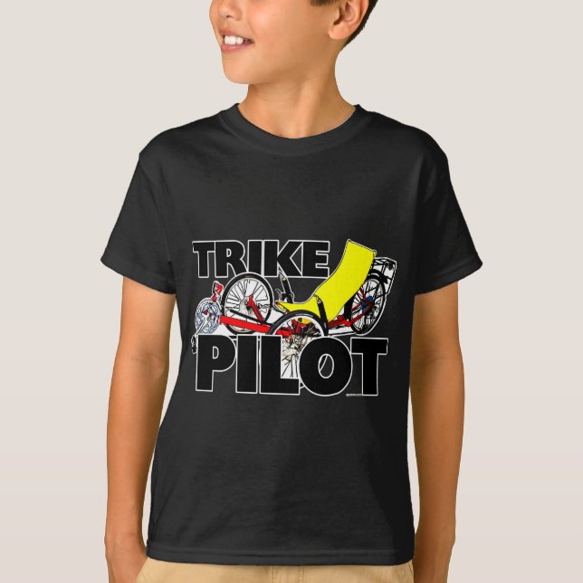 Pilot- Trike T-shirt (Framsida)